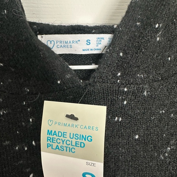 Primark Dark Black Crewneck Sweater - Picture 2 of 3